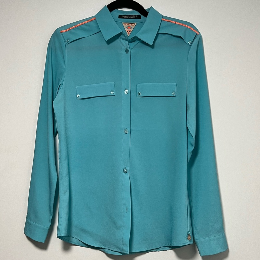 Scotch Mason Button Down Shirt Sz Small